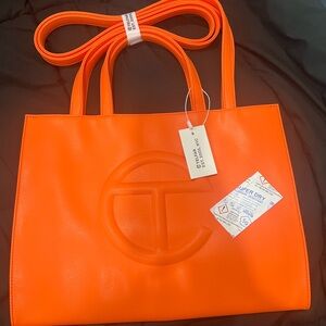 Medium Orange Telfar bag